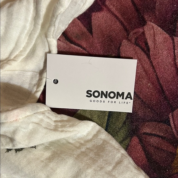 Sonoma White Women’s Chic Spring Top!!🧡💙🦋 - Picture 2 of 4